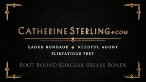 www.tiedinheels.com - Catherine Sterling Burglar Interrupted! thumbnail