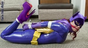 www.tiedinheels.com - Sarah Brooke...Batgirl Perils! HD-mp4 thumbnail